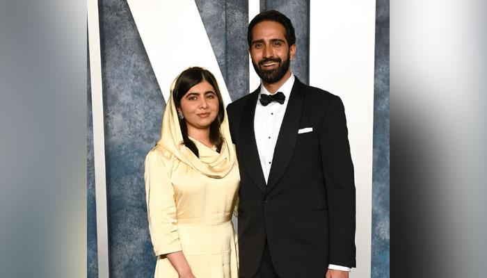 Malala hangs out with husband and Hollywood stars